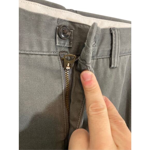 Polo Jeans Grey Utility Gorpcore Khaki Men's Slacks 38x30L - Picture 2 of 4